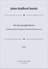 The Star Spangled Banner (US National Anthem) for Chamber Orchestra Orchestra sheet music cover
